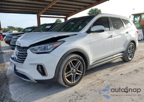 2017 Hyundai Santa Fe Limited Ultimate from USA, damaged, VIN KM8SRDHF0HU170549